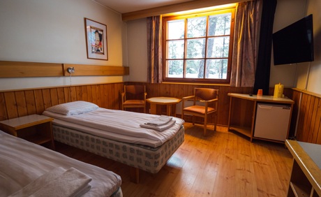 Saarriselka Inn standard bedroom