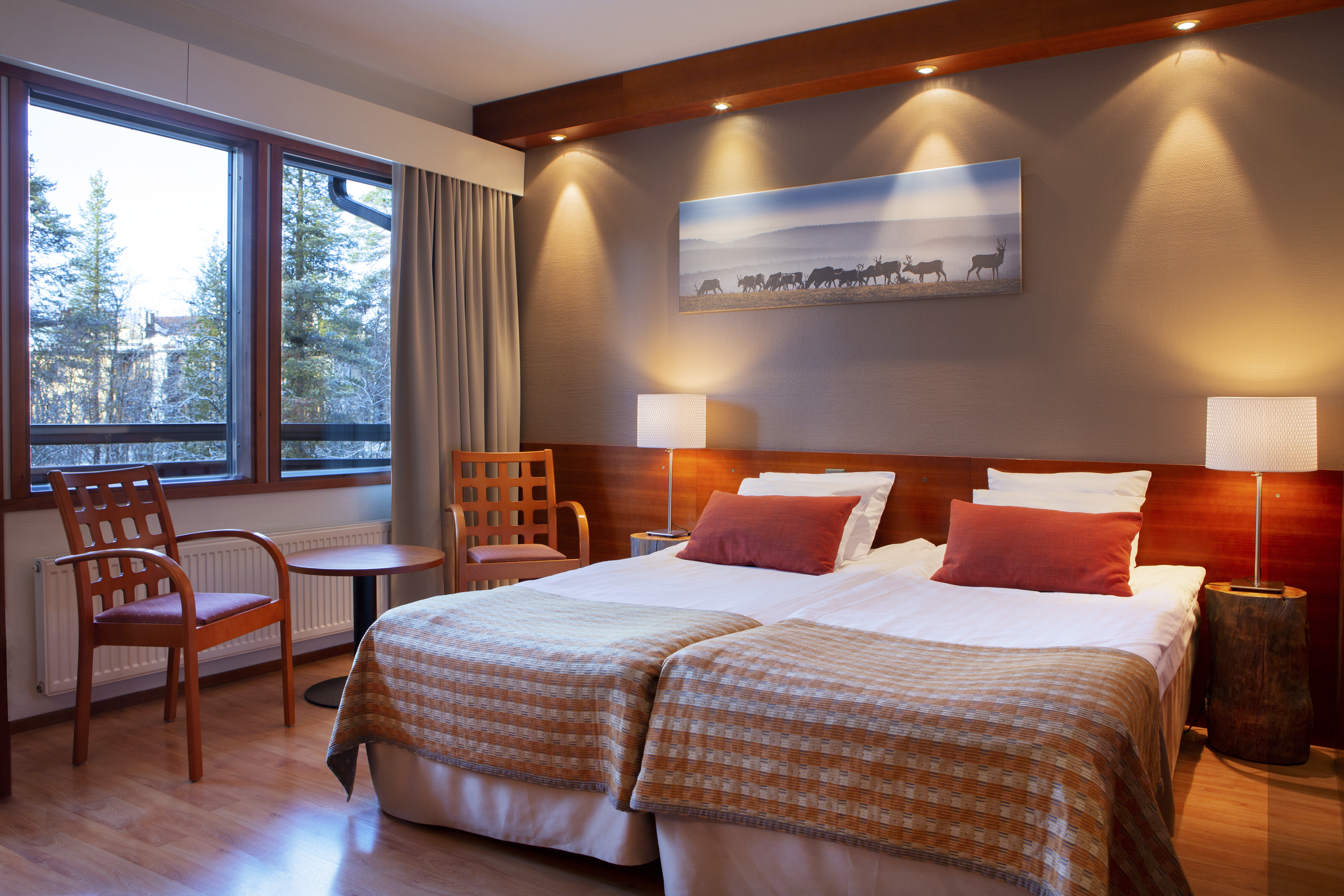 riekonlinna twin bedroom