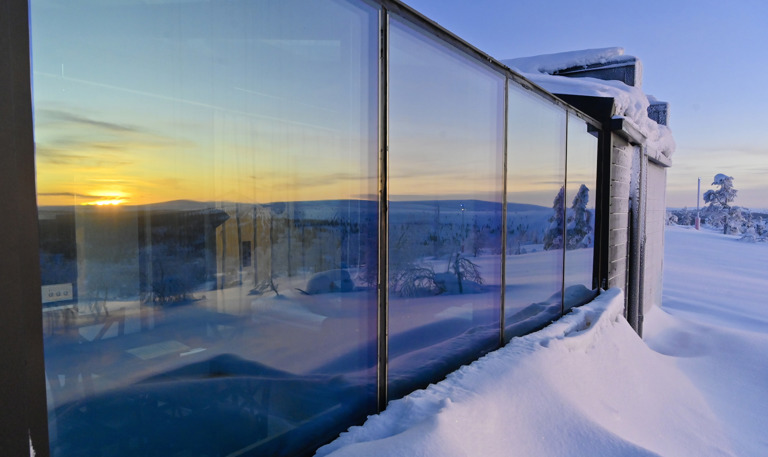 Sweeping Snowy Views