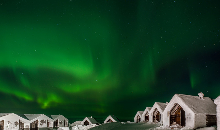 Santa's Hotel Star Arctic Northern Lights
