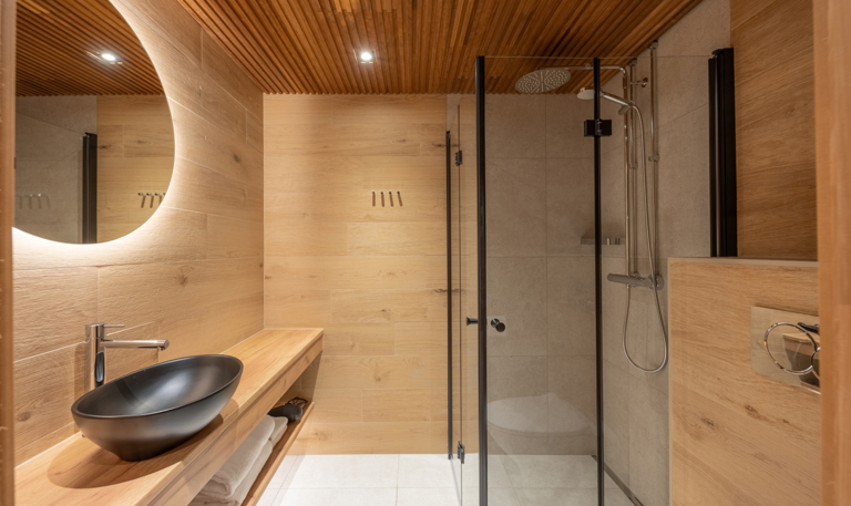 Santa's Wilderness Hotel Kieppi bathroom