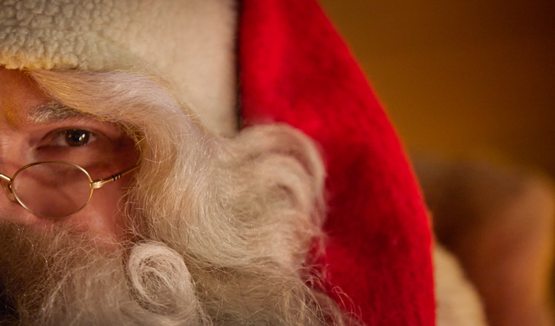 santa in Lapland