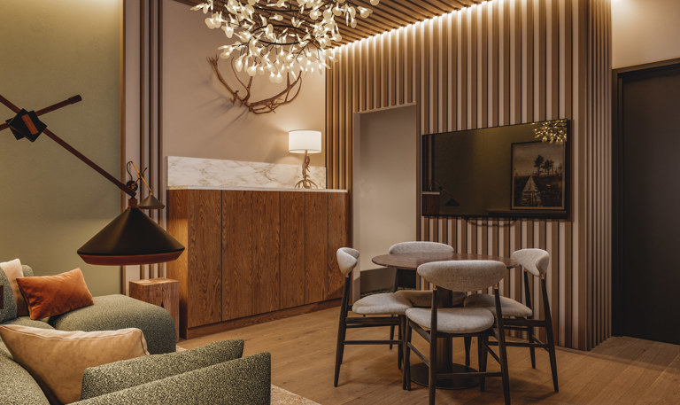 Tokka Apartment Living Area