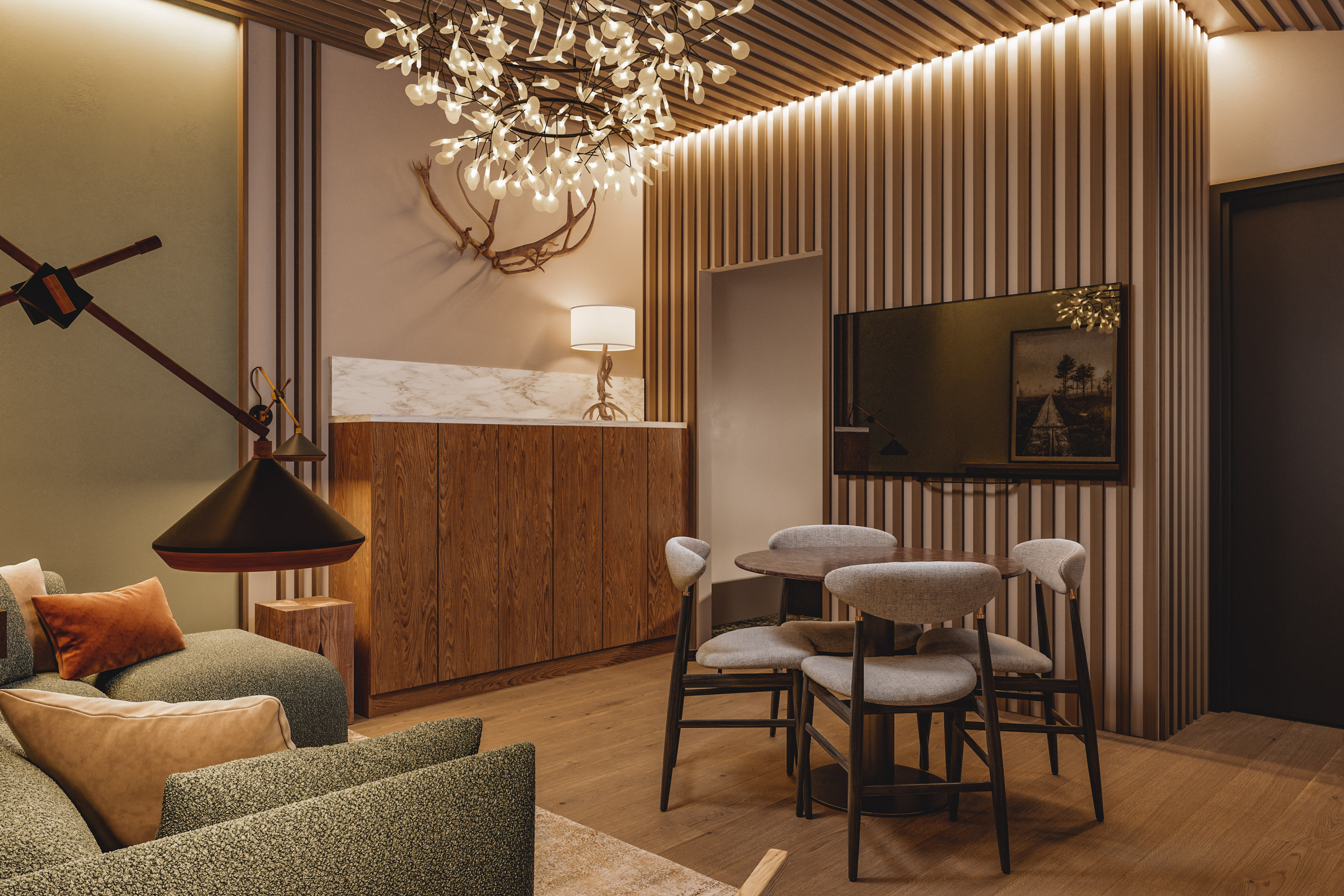 Lounge area (artist impression)