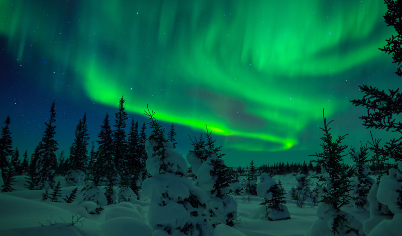 Northern lights in Lapland