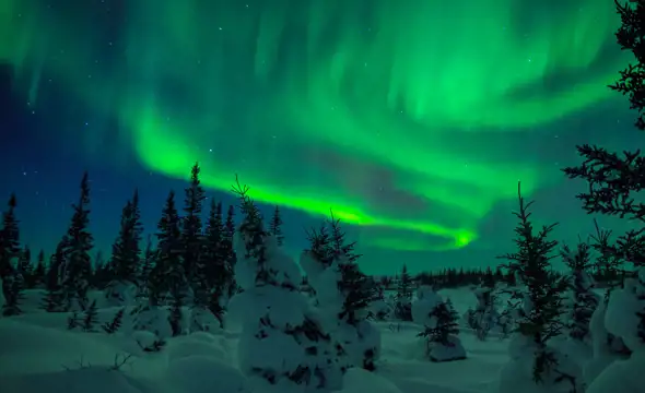 Northern lights in Lapland