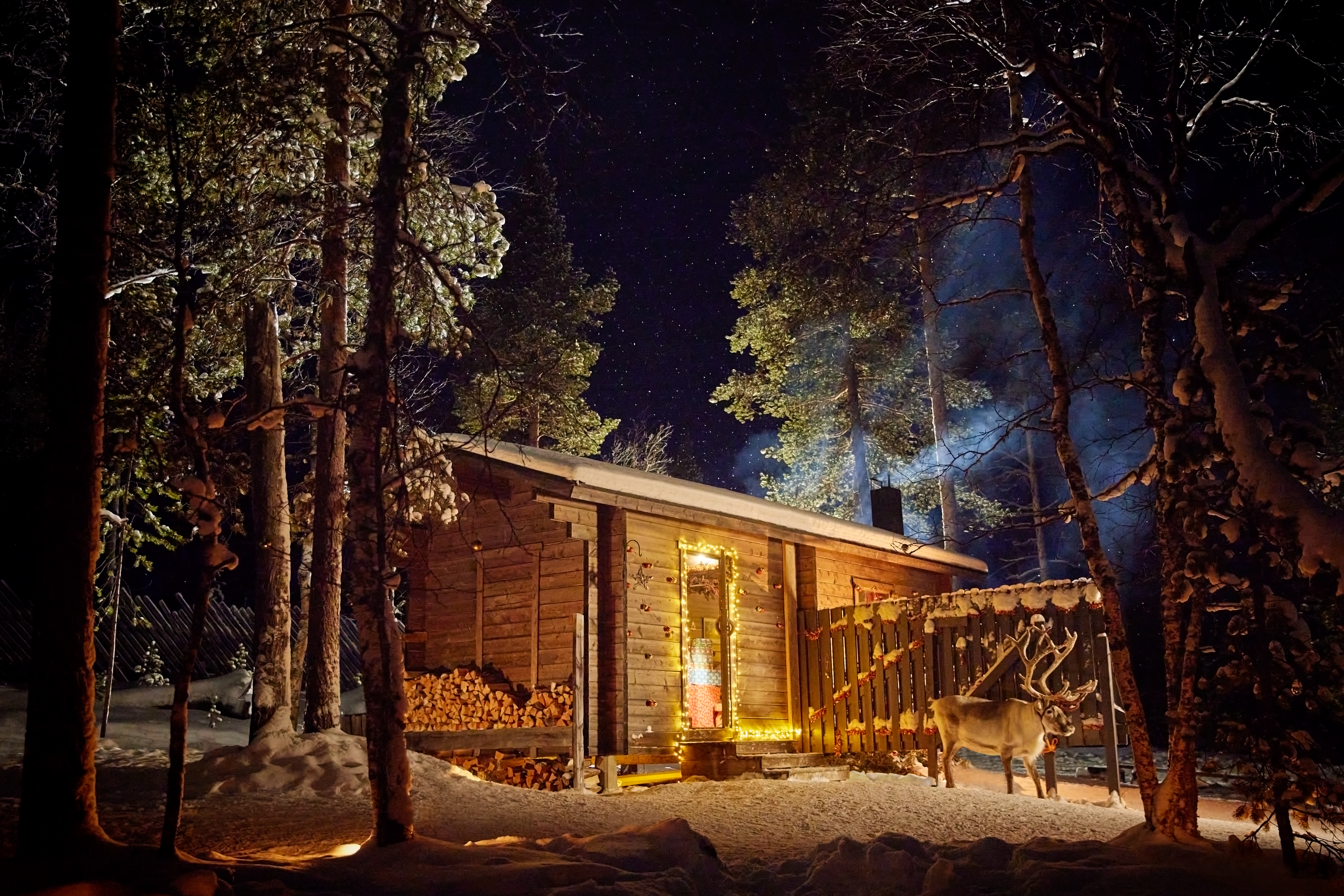 santa's magical cabin