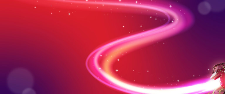 Lapland Santa holiday package glow trail with sleigh